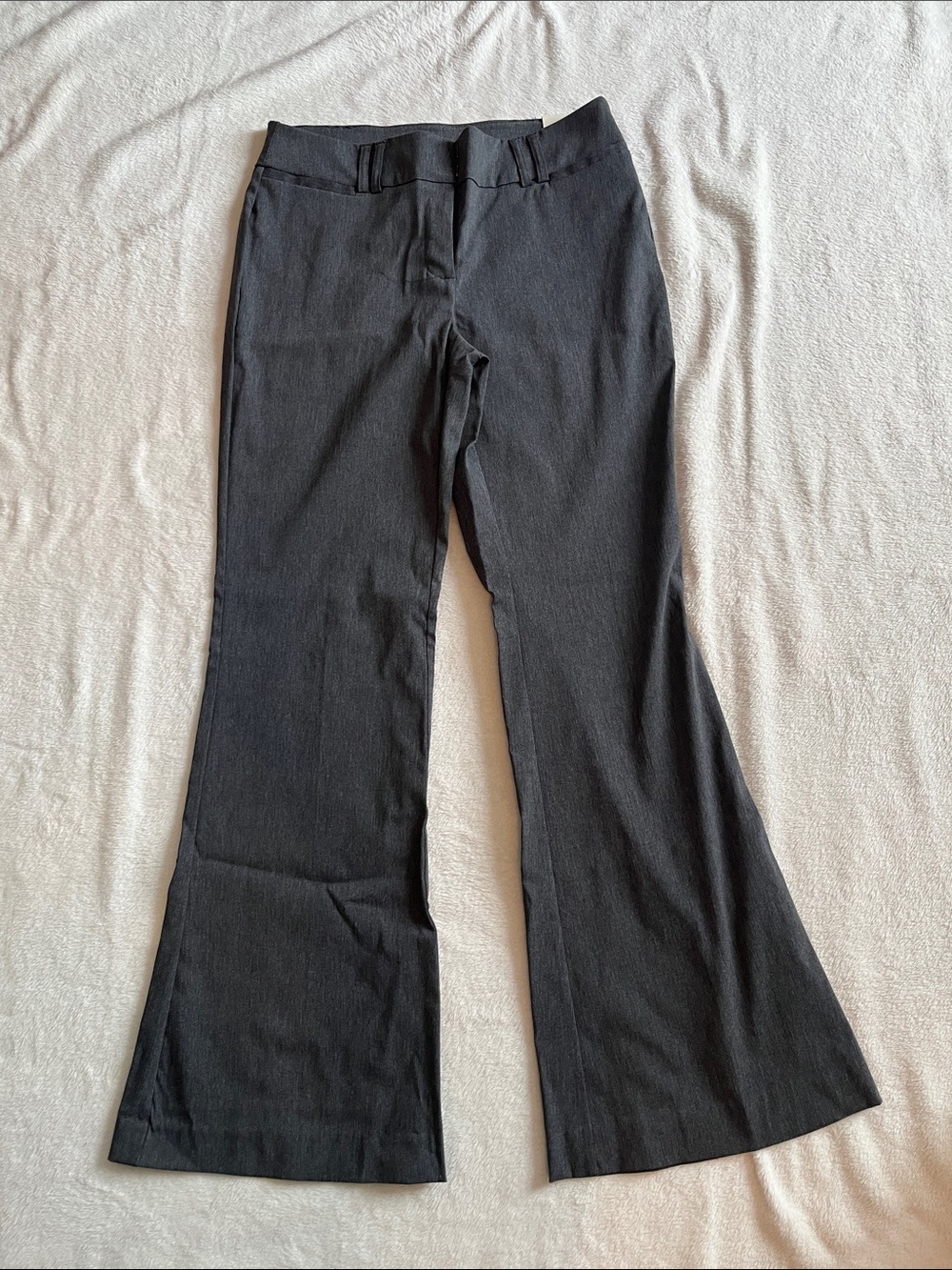Fashion Bug dark grey Boot-Cut Pants for Women